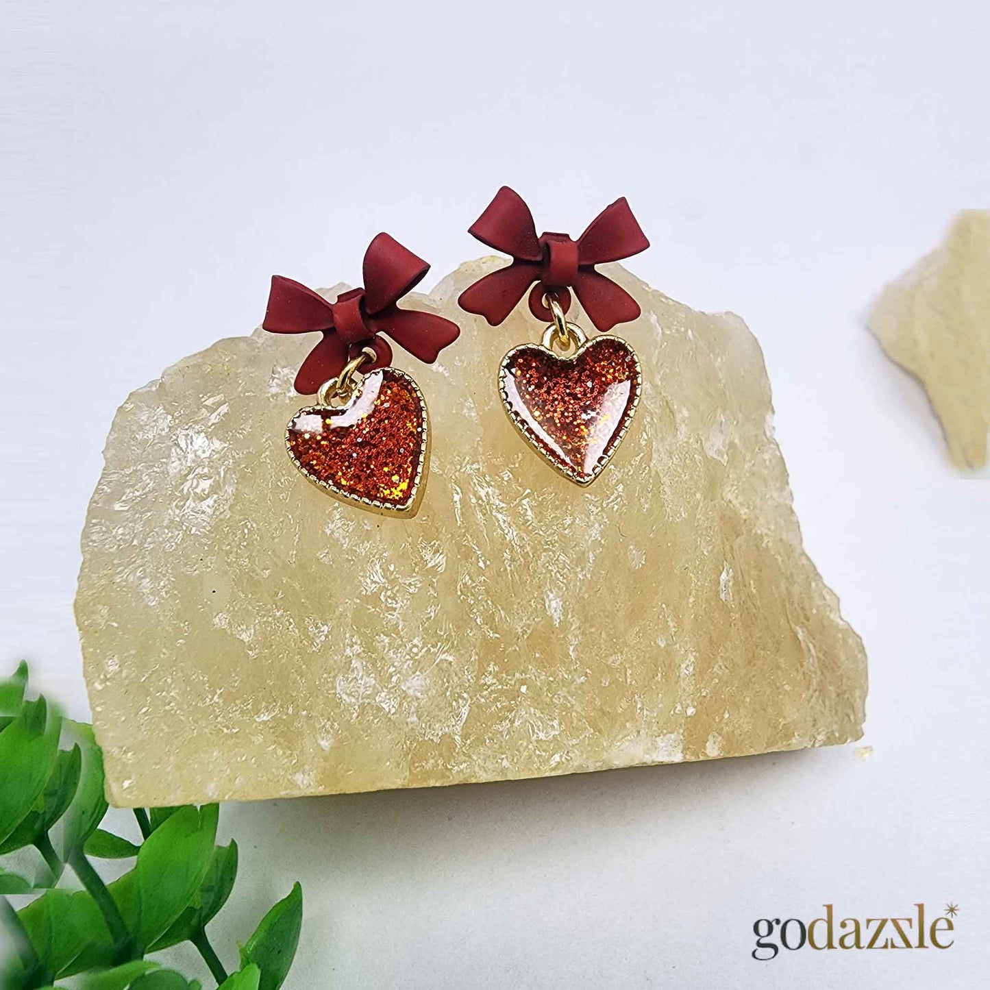 Love Drop Earrings - GoDazzle
