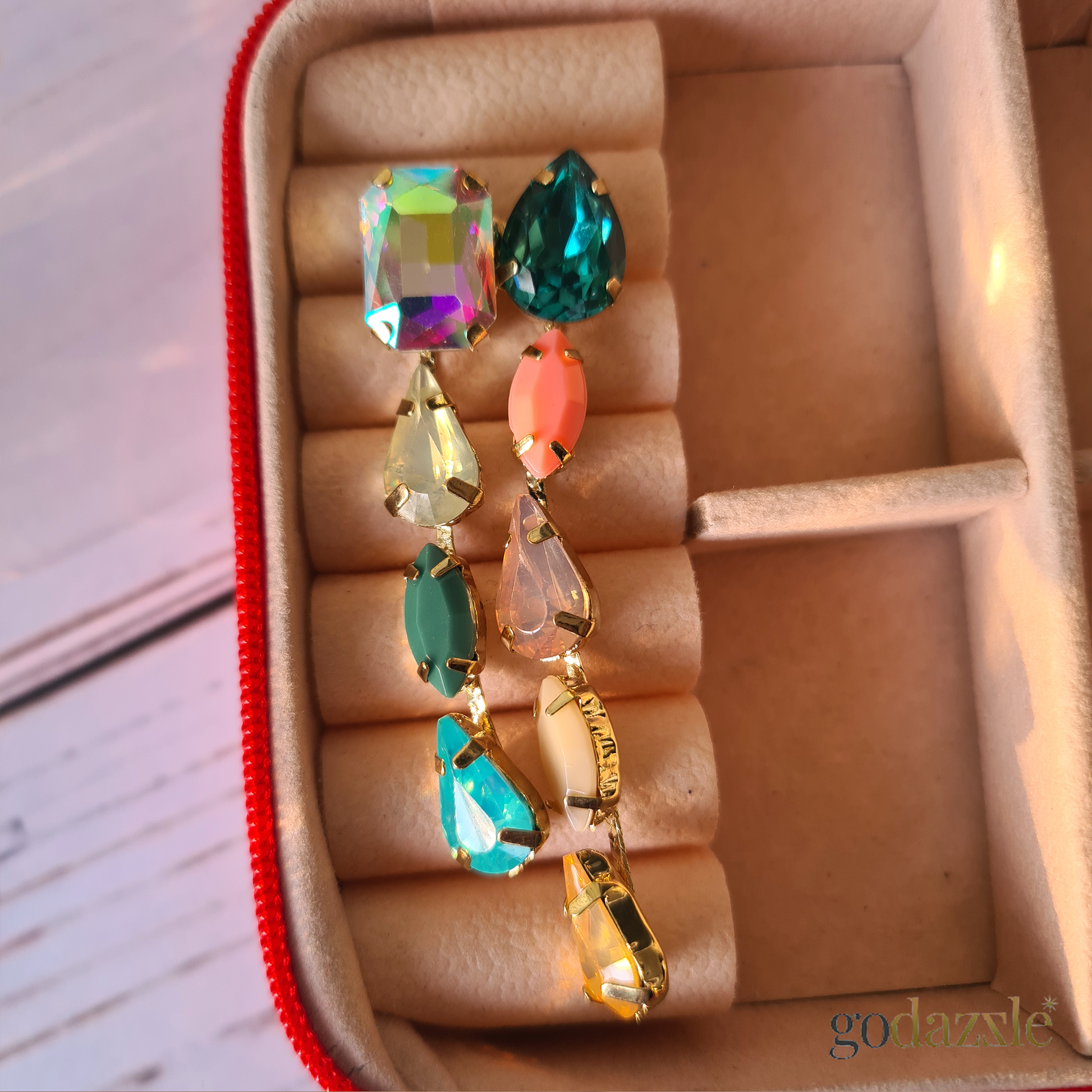 Stella Multi Color Dangler - GoDazzle