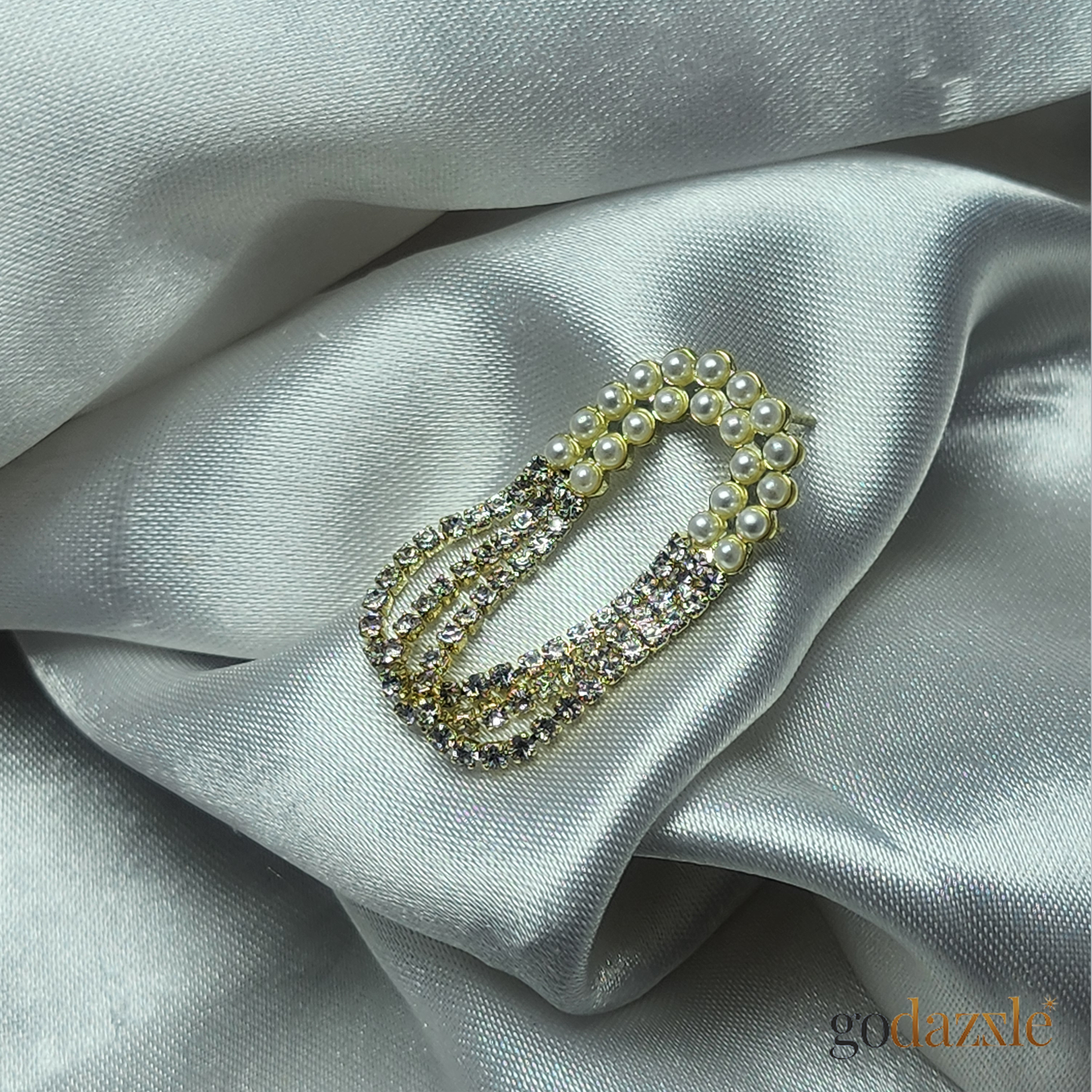 Pearl Golden AD Dangler - GoDazzle