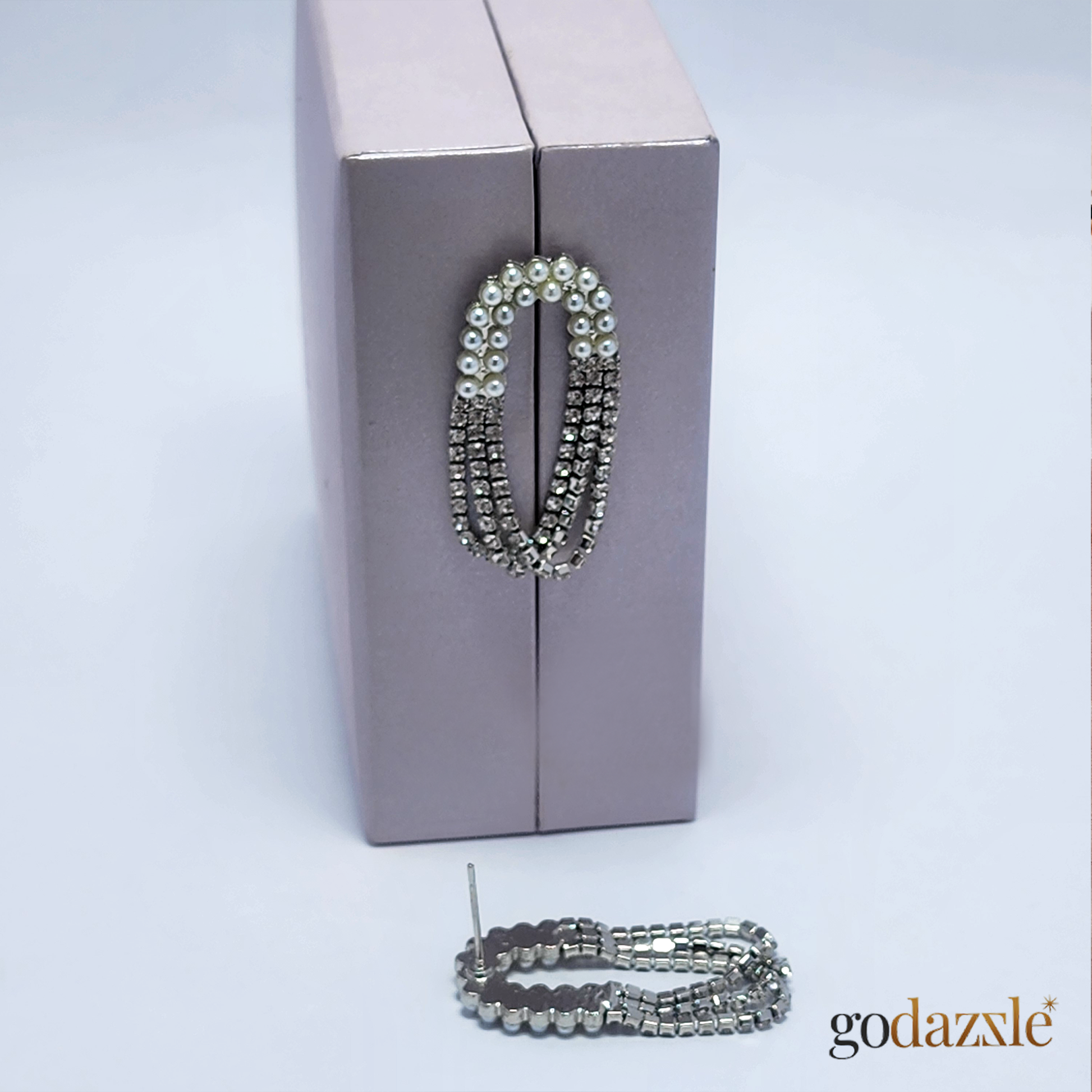 Pearl White AD Dangler - GoDazzle