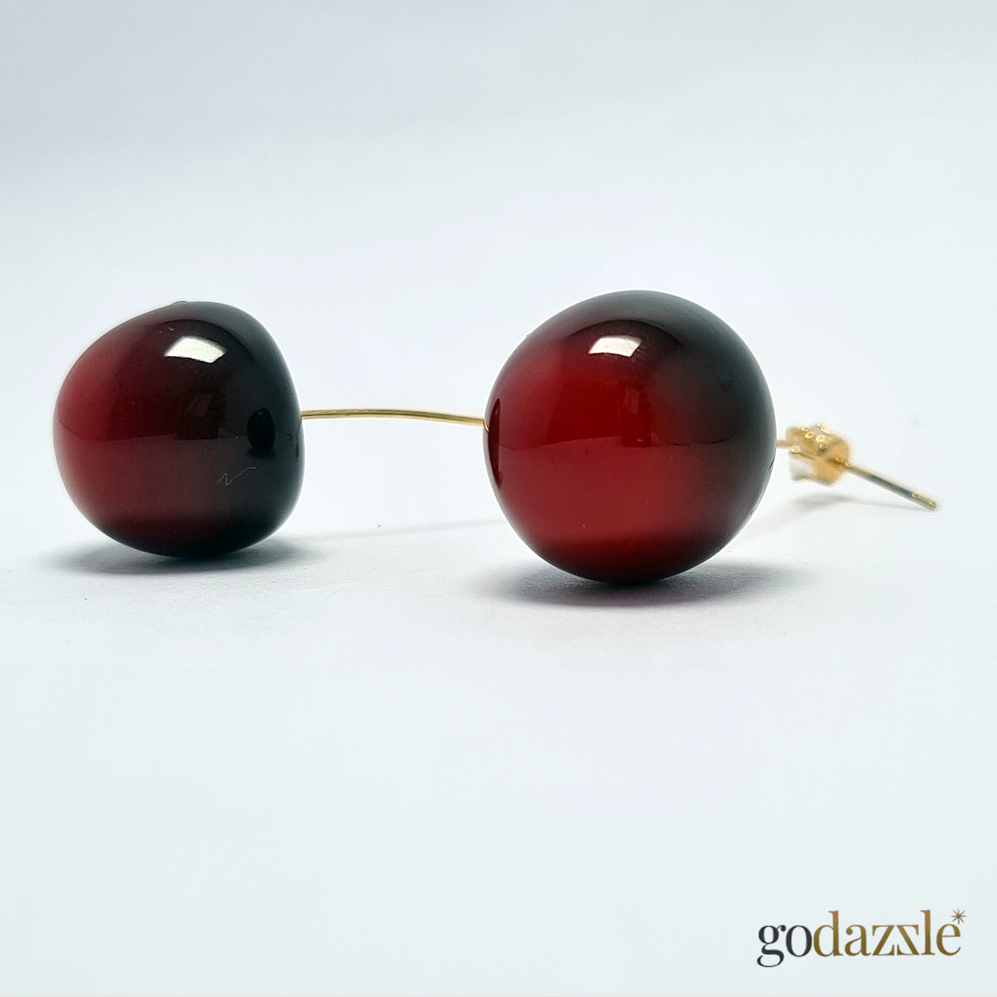 Quirky Cherry Drop Earring