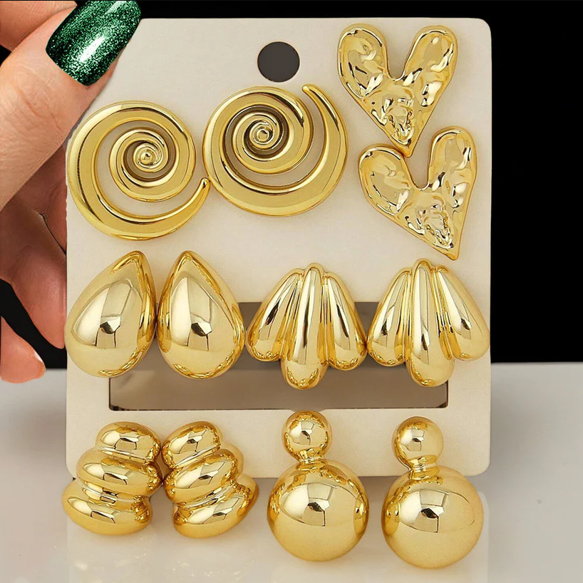 Anti Tarnish Earrings Comb