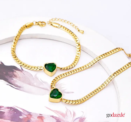 Alice Gold Chain & Bracelet