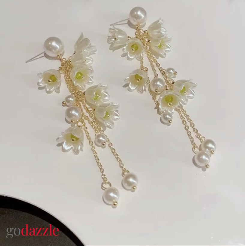 Pearl Flower Tassel