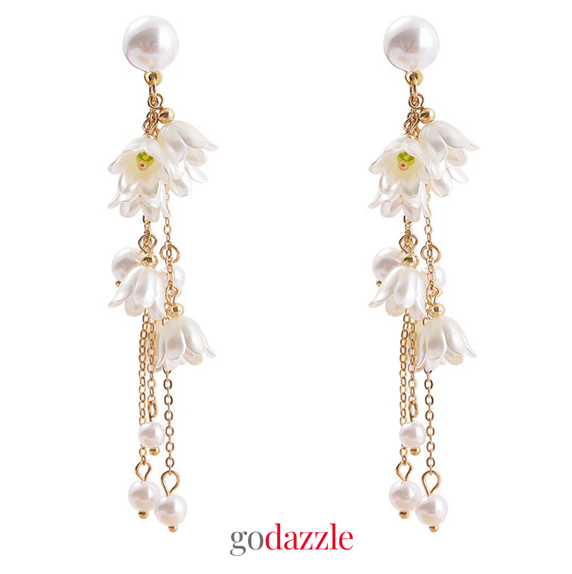 Pearl Flower Tassel